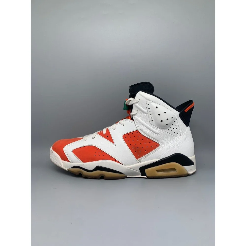 Jordan‎ 6 Retro Gatorade Orange White Basketball Shoes AJ5986-337 Men's Sz 12